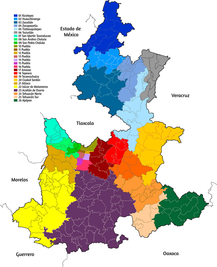 Distritos Electorales 2014